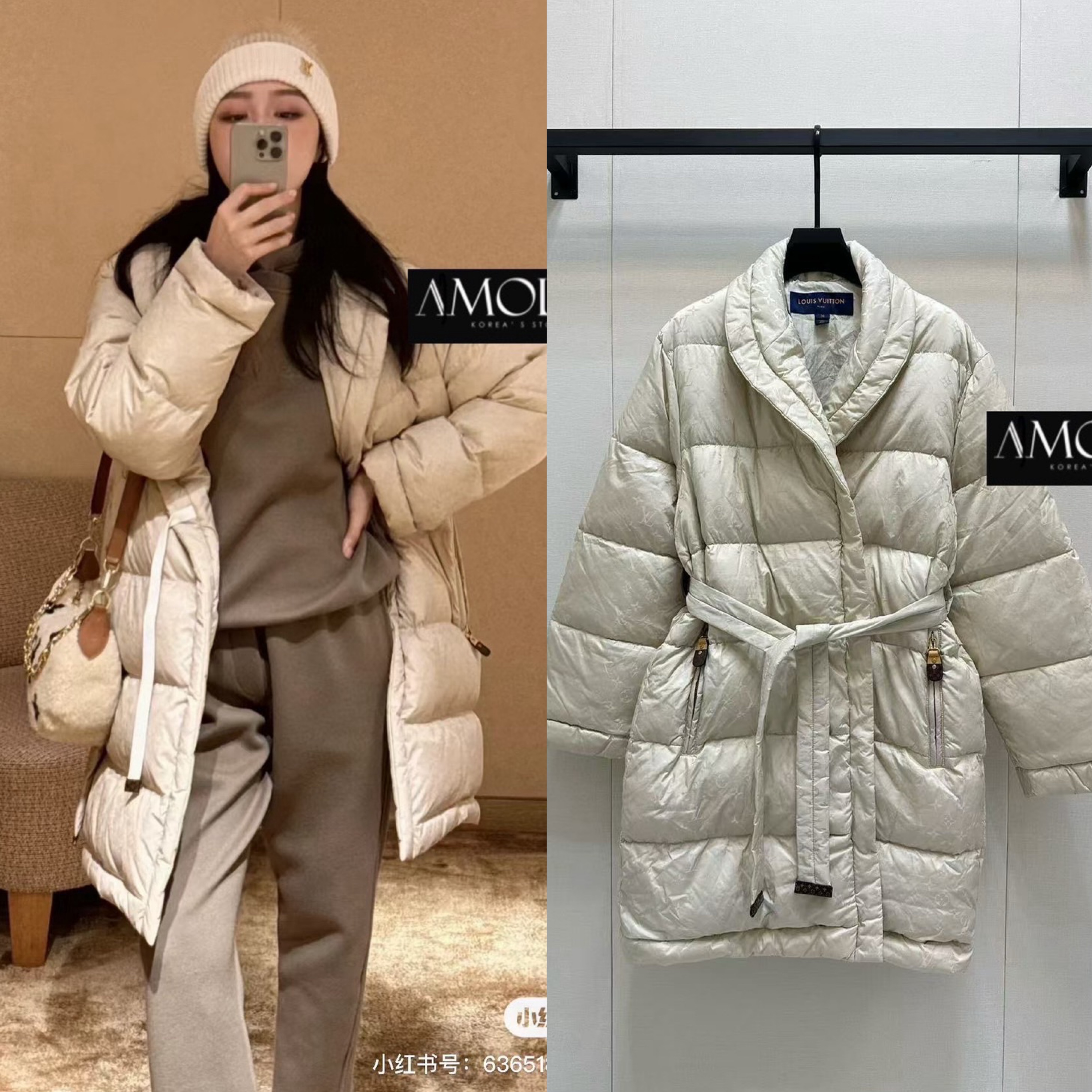 LONG JACKET BOMBER LV งาน hiend ใหม่ล่าสุด งาน 1:1 จริงๆ ตามช๊อปปปป งานสวยยยเป๊ะม๊าก ไม่ผิดหวังแน่นอน งานพรีเมียมมม!! 📍ใส่ได้ทั้ง ช ญ น๊า ใส่สบาย : สินค้าคุณภาพ (พร้อมส่ง)