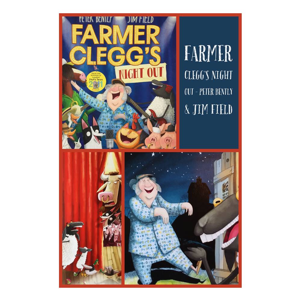 Peter Bently & Jim Field : Farmer Clegg's Night Out : The Roald Dahl Funny Prize Booktrust นิทานรางวัล โรอัลด์ ดาห์ล ขำขัน โดยผู้แต่ง Cats Ahoy