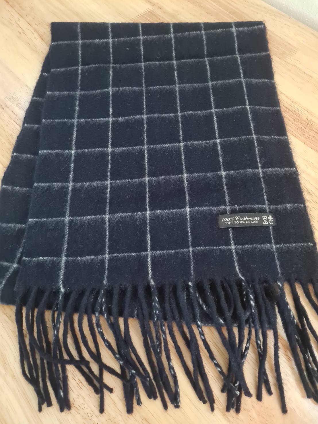 ผ้าพันคอ Cashmere ผืนยาว