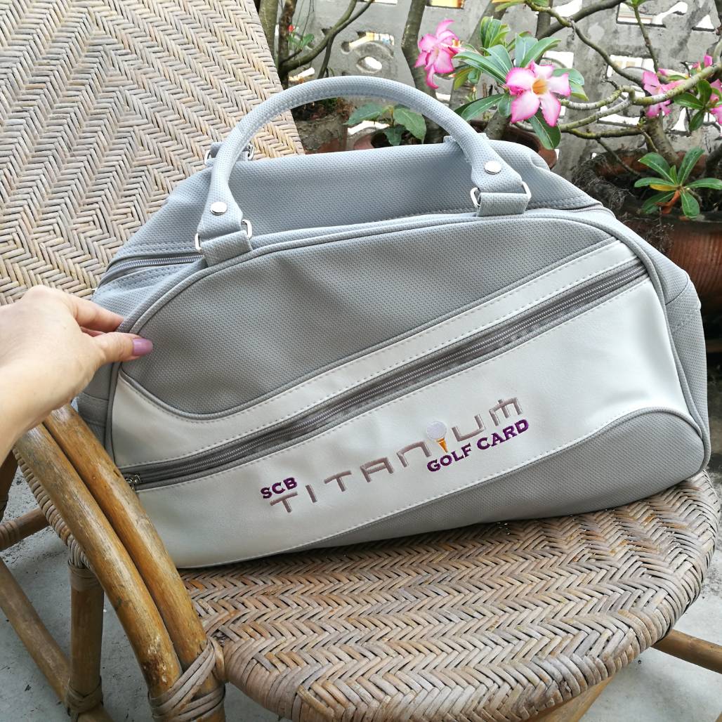 กระเป๋าพรีเมี่ยม SCB TITANIUM GOLF CARD /ของใหม่/