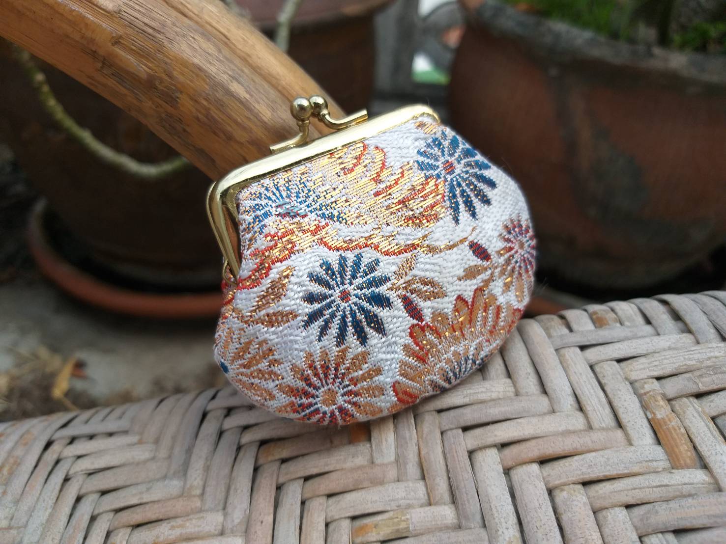กระเป๋าใส่เหรียญกิโมโน สวยมาก (ของใหม่)
