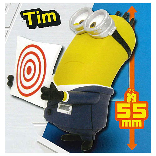 กาชาปองฟิกเกอร์มินเนี่ยน Despicable Me Minion Super Transformation Stand Figure