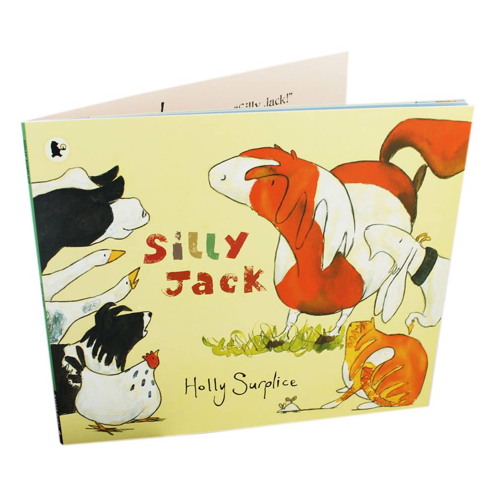 4 Farmyard Friends Picture Books from Walker : Cows in the Kitchen +Silly Suzy Goose + We went to visit a farm one day + Silly Jack : เซตนิทานก่อนนอน ชีวิตในฟาร์ม 4 เล่ม : Holly Surplice, Jane Chapman
