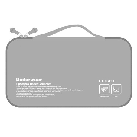 กระเป๋าใส่ชุดชั้นใน กางเกงชั้นใน มีช่องแบ่งเก็บที่ใส่แล้ว ผลิตจากไนล่อนเนื้อดีกันน้ำ มีให้เลือก 6 สี