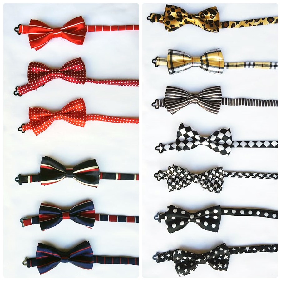 โบว์หูกระต่ายเด็ก ผูกสำเร็จ ปรับขนาดได้ สำหรับวัย 1-12 ปี