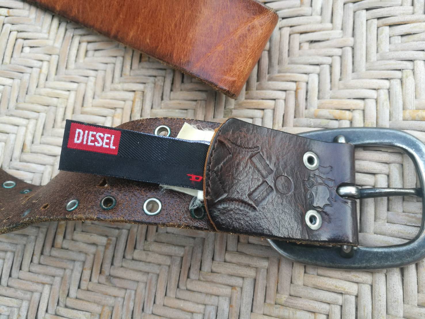 เข็มขัดชาย หนังแท้ DIESEL Made in ITALY