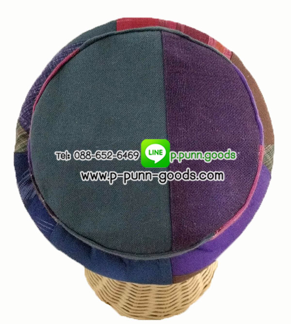 หมวกผ้าฝ้าย หมวกขอบม้วน หมวกทรงชาลี