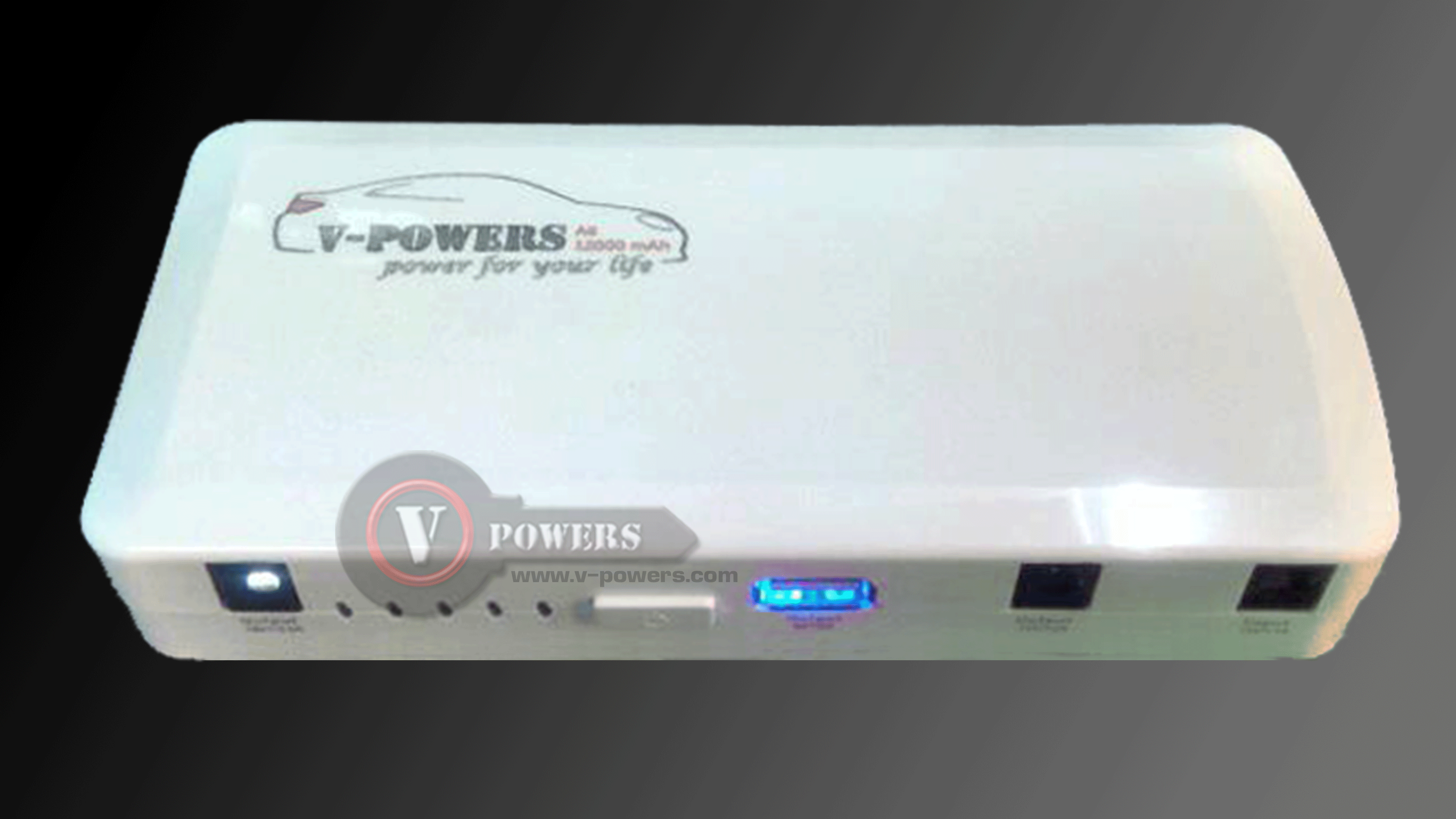 ตัวเครื่องจั๊มสตาร์ท V-Powers A6
