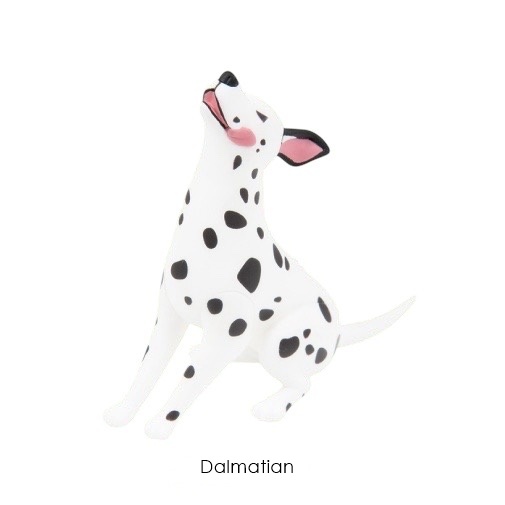 กาชาปองฟิกเกอร์น้องหมาแมว Unyielding to the Wind. Mascot Figure 3