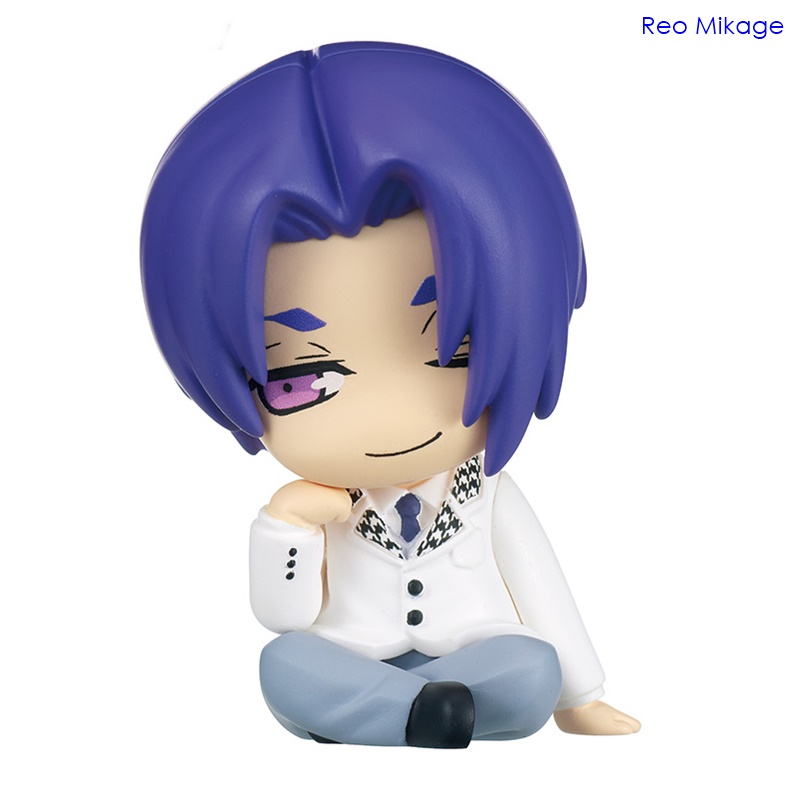 กาชาปองฟิกเกอร์ตัวการ์ตูนขังดวลแข้ง Shoulders Fig Blue Rock