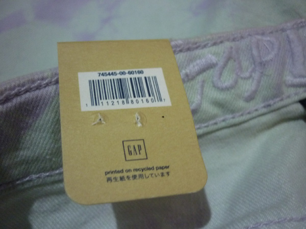 #1กระโปรงยีนส์ GAP ใหม่ป้ายห้อย 28-35-13.5