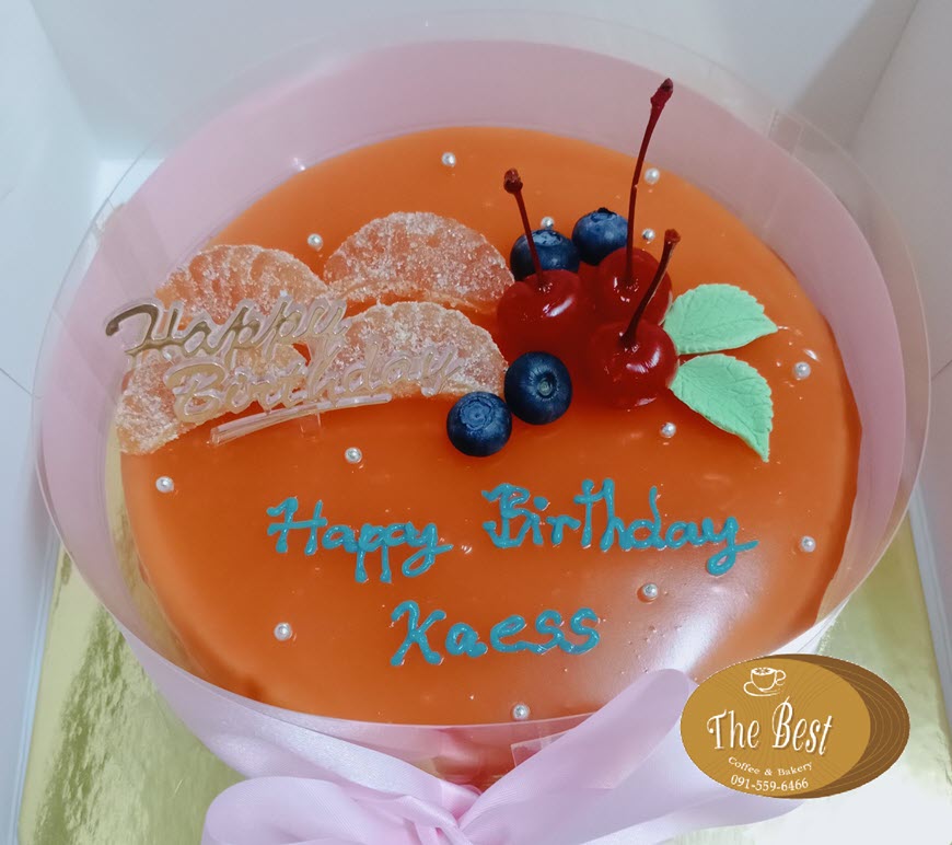 เค้กส้มหน้านิ่ม เค้กผลไม้