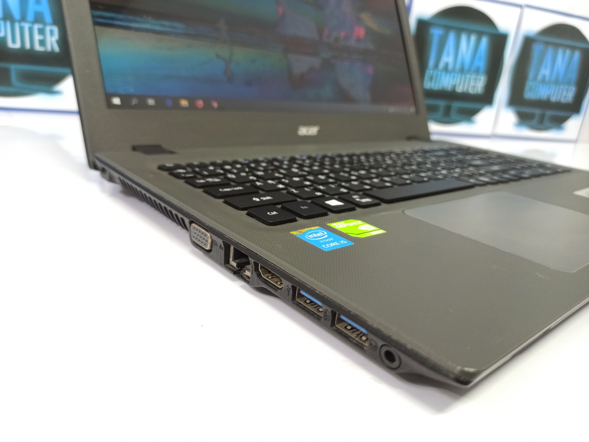 (10,900)Notebook ACER เล่นเกมส์ออนไลน์ ตัดต่อได้ I5 GEN5 Ram 8GB SSD240GB VGA NVIDIA 4GB