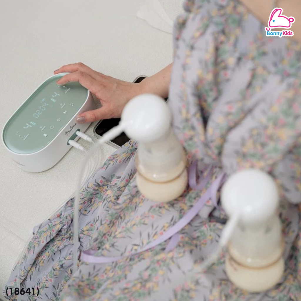 (18641) Malima (มาลิม่า) เครื่องปั๊มนมไฟฟ้า รุ่นมาลิม่า รุ่นใหม่ดีไซน์หรู สองมอเตอร์ปรับแยกซ้าย-ขวา