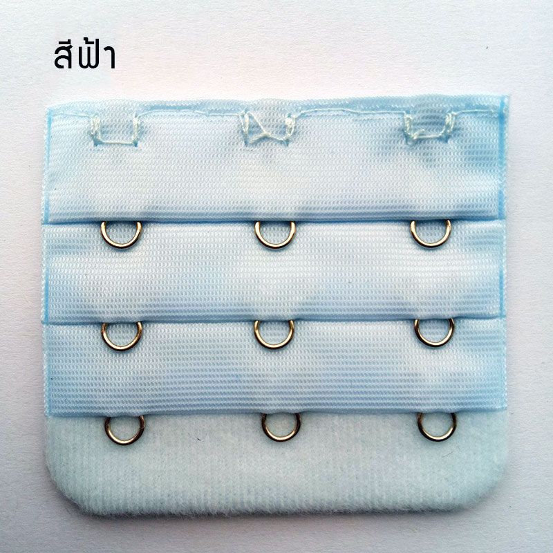 ตะขอเสื้อใน 3 แถว แผ่นต่อหลังเสื้อชั้นใน 3 ตะขอ สำหรับใส่ด้านหลังเสื้อใน เพิ่มขนาดรอบใต้อก
