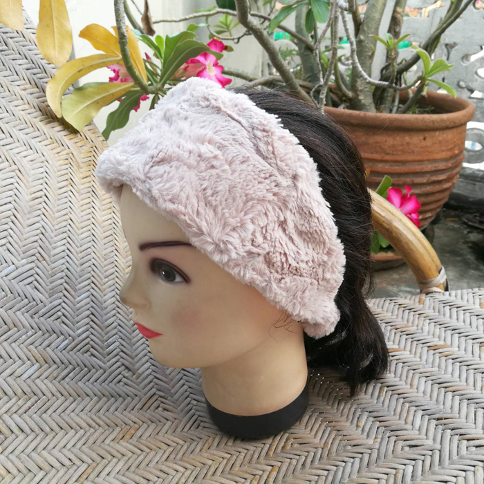 ที่คาดผม ขนเฟอร์สุดนุ่ม สวยเก๋ดูดีมาก