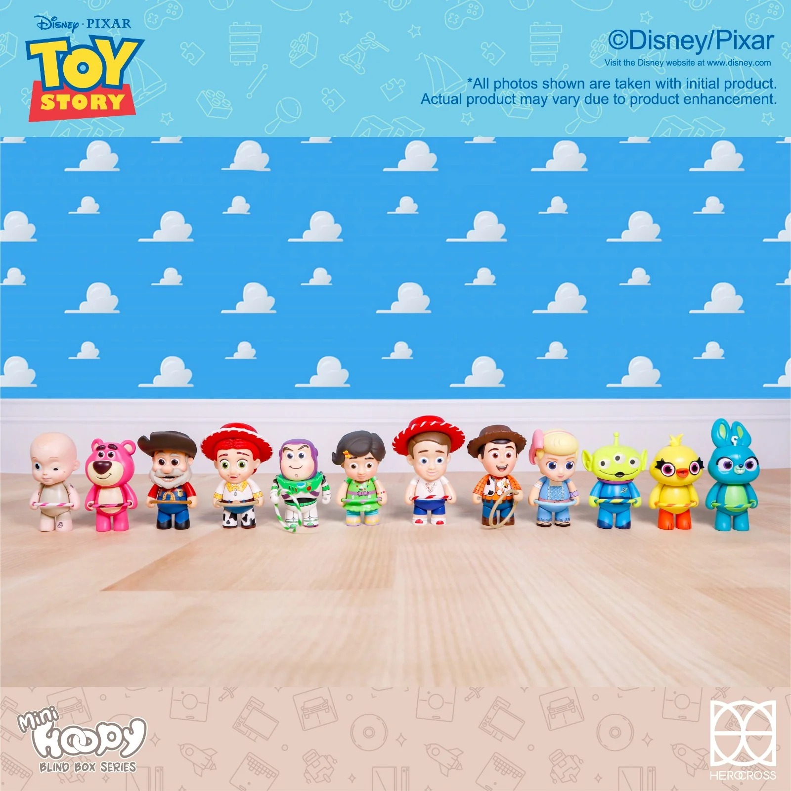 [เปิดจอง] (Herocross) HBB#030 7cm Hoopy S.3 TOY STORY(12+1) ราคายกชุด2550-2750บาท