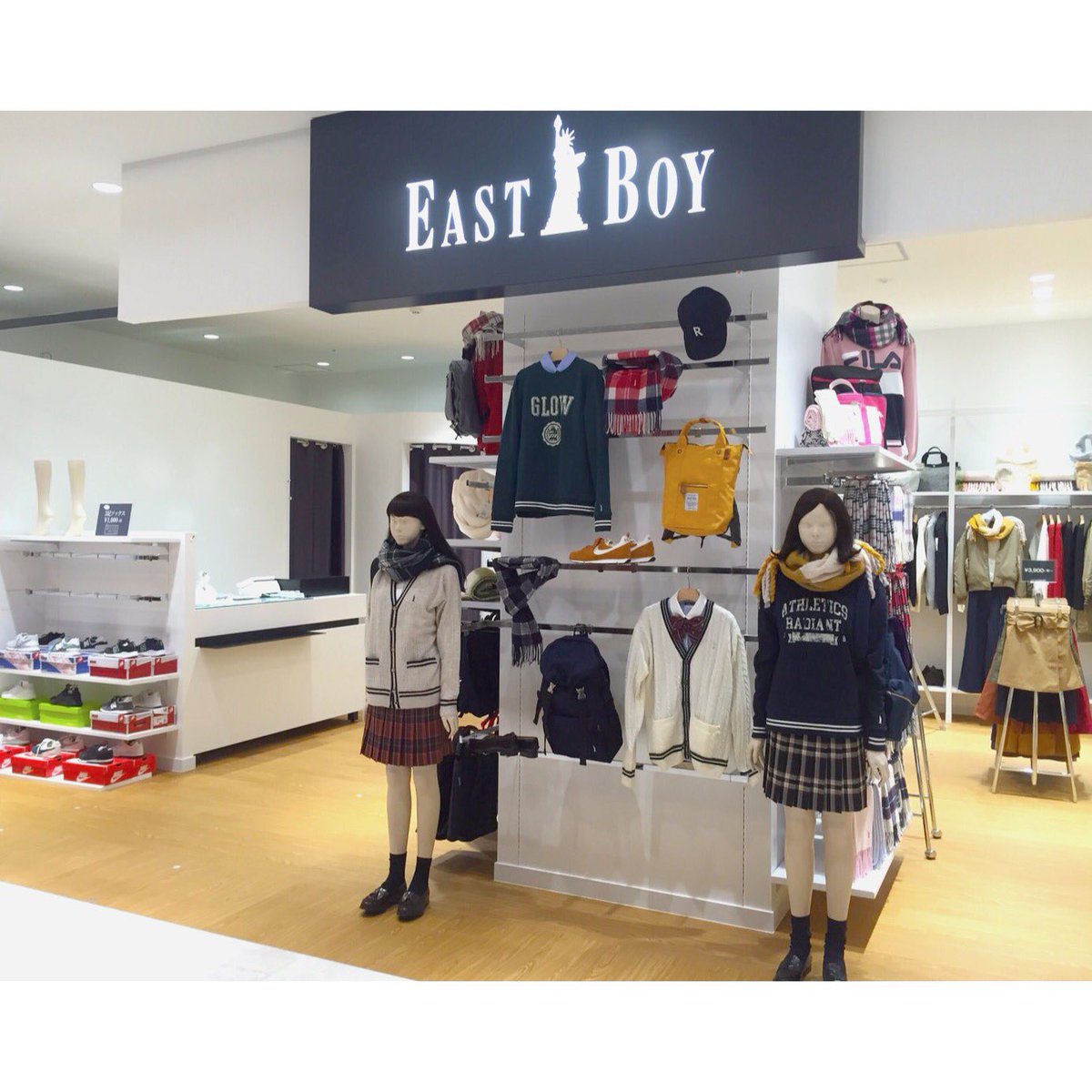 ผ้าพันคอ Wool EAST BOY Made in ITALY (มือ1)