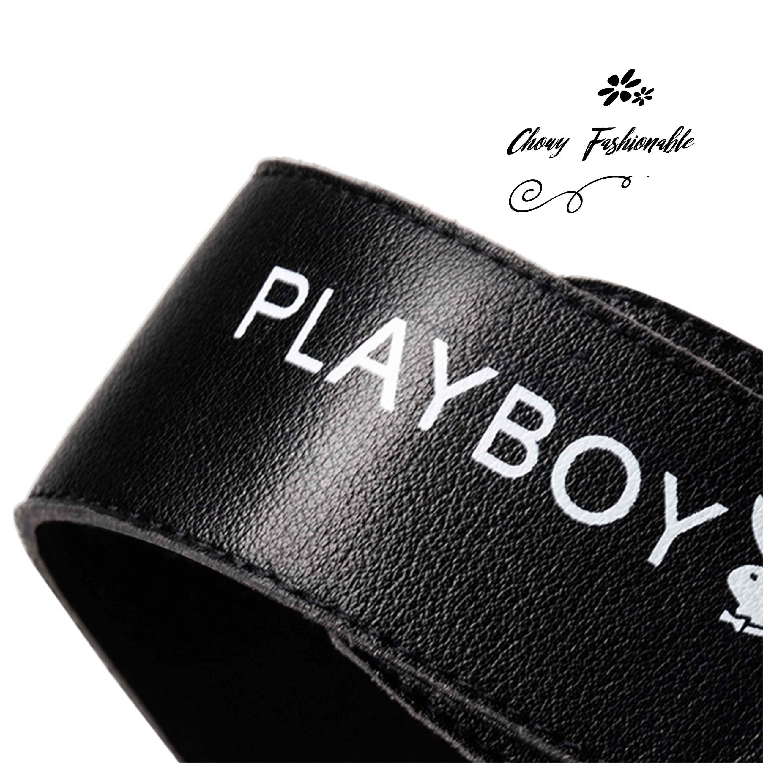 รองเท้าแตะไซส์ใหญ่ 44 EU Sandal Men แบบเทปแปะ สีดำ KR1009BL