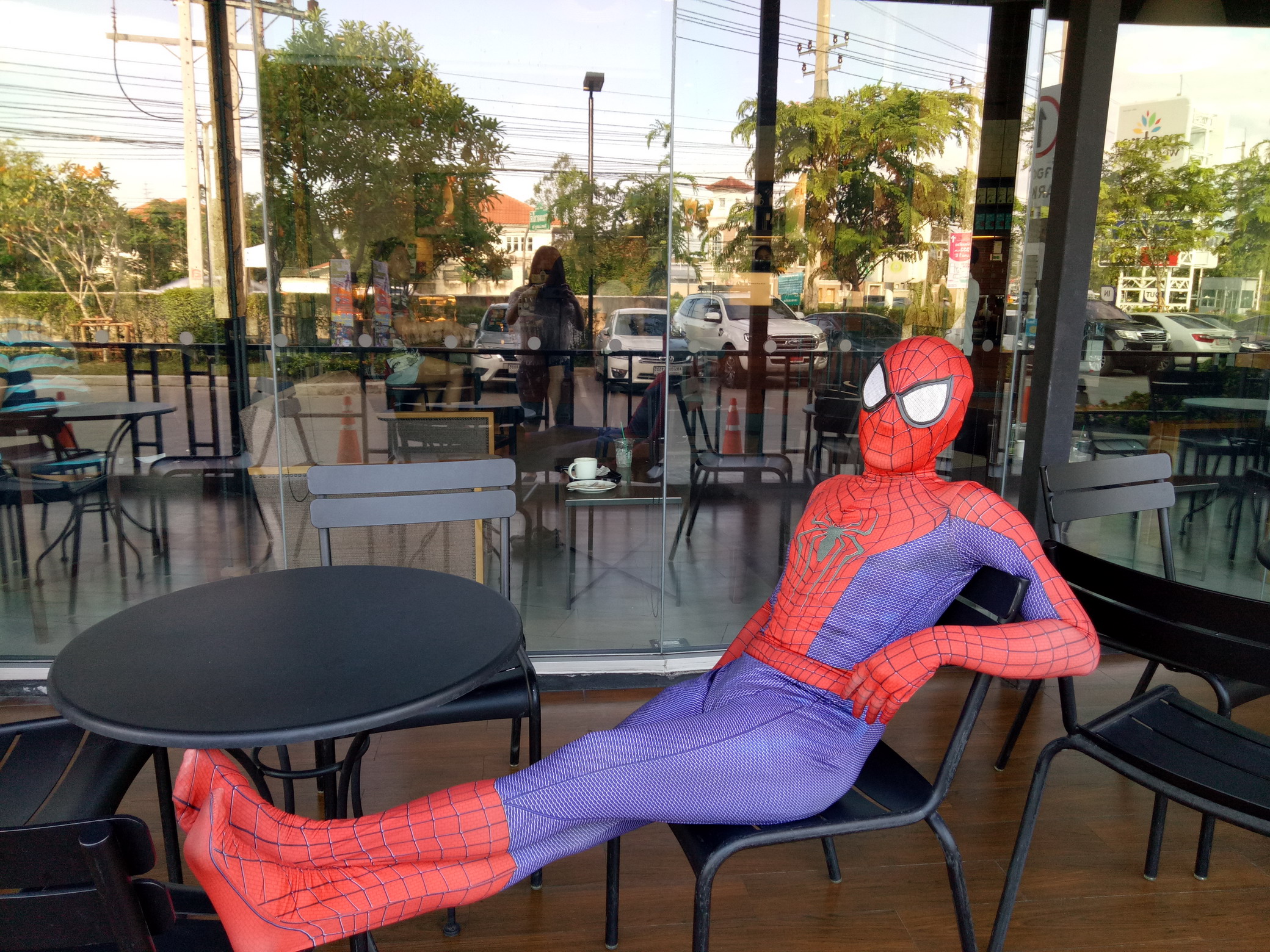 คอสเพลย์ การแสดง โชว์ Show Event อีเว้นท์ งานเลี้ยงสังสรรค์ งานวันเกิด Spider Man 23/07/2560