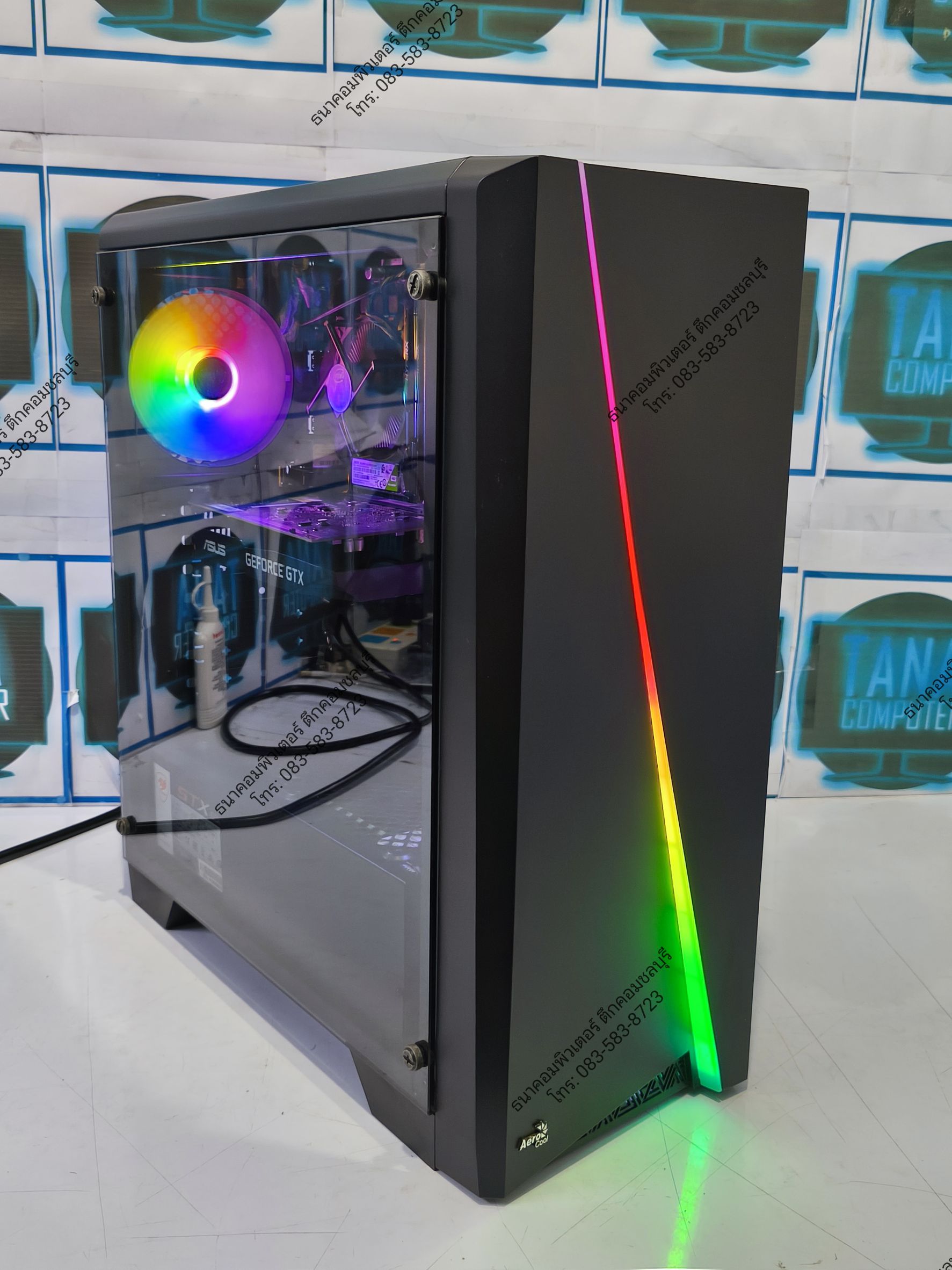 (คอมเล่นเกมส์มือสอง) Intel I5-9400F Ram16gb SSD240GB GTX1650 4GB