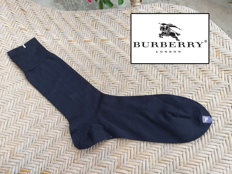ถุงเท้าชาย BURBERRY สีกรม