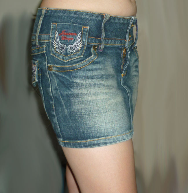 กระโปรงยีนส์ sky bomber สวยมาก 30-33-11