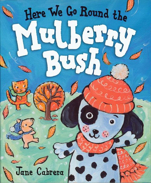 Here We Go Round the Mulberry Bush พวกเราวิ่งอยู่รอบพุ่มมัลเบอร์รี่ นิทานภาพ หนังสือภาพ หนังสือภาษาอังกฤษ