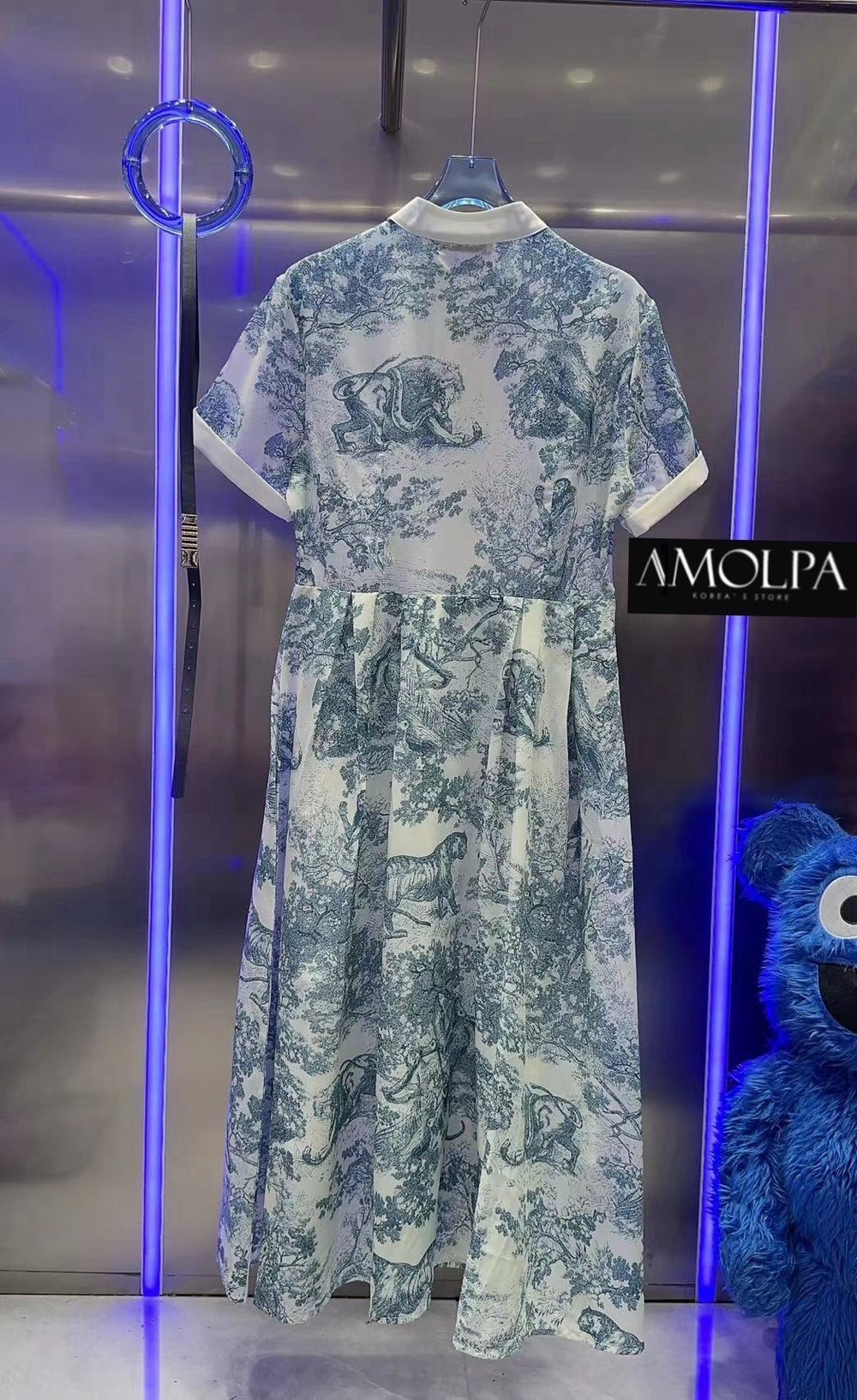 LONG MAXI DRESS CD WITH BELT ตัวนี้ทรงยาว มีน้ำหนัก ใส่ออกงาน สินค้าคุณภาพ (พร้อมส่ง)