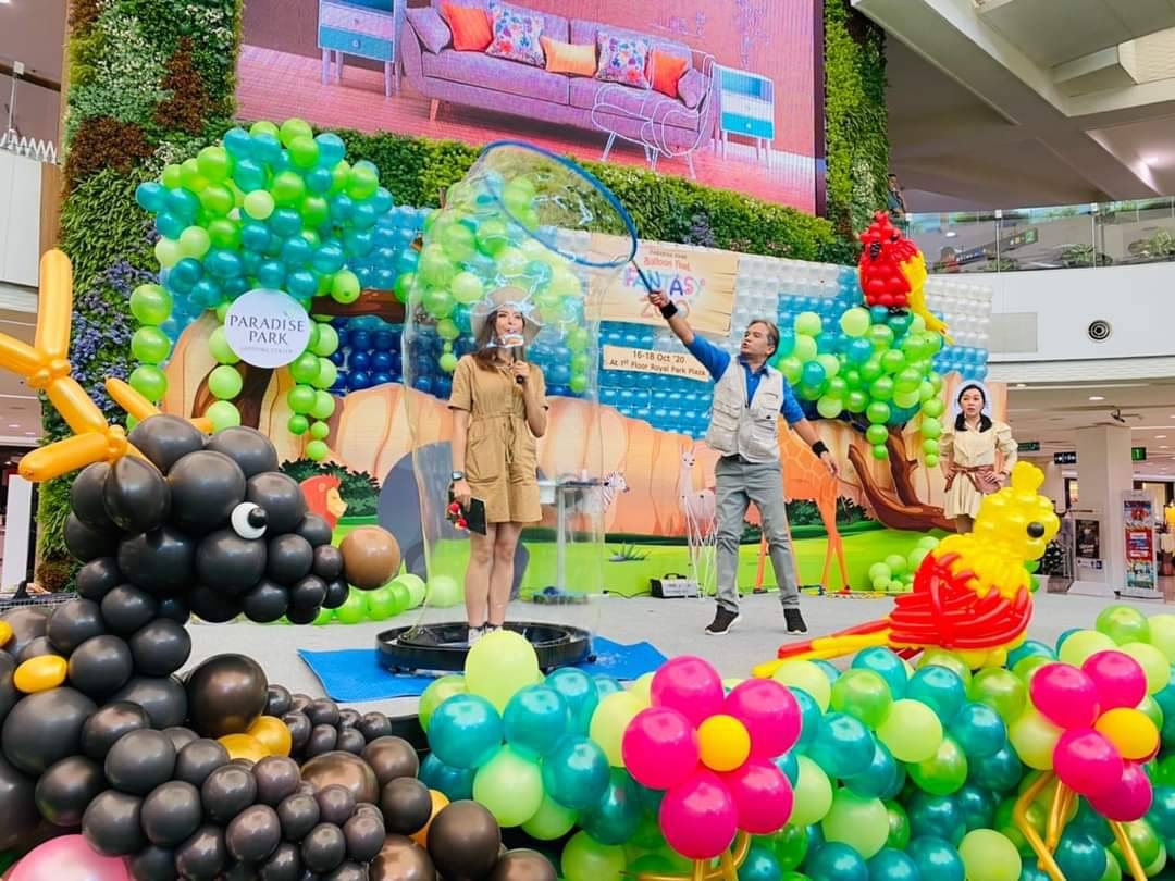 บับเบิ้ลโชว์ โชว์ฟองสบู่ ฟองสบู่ยักษ์ Bubble Show 16/10/2563