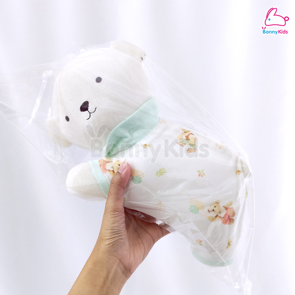 Little Eden (ลิตเติ้ลอีเด้น) Teddy House x Little Eden - หมอนพี่หมี Logoe (2 ไซส์)