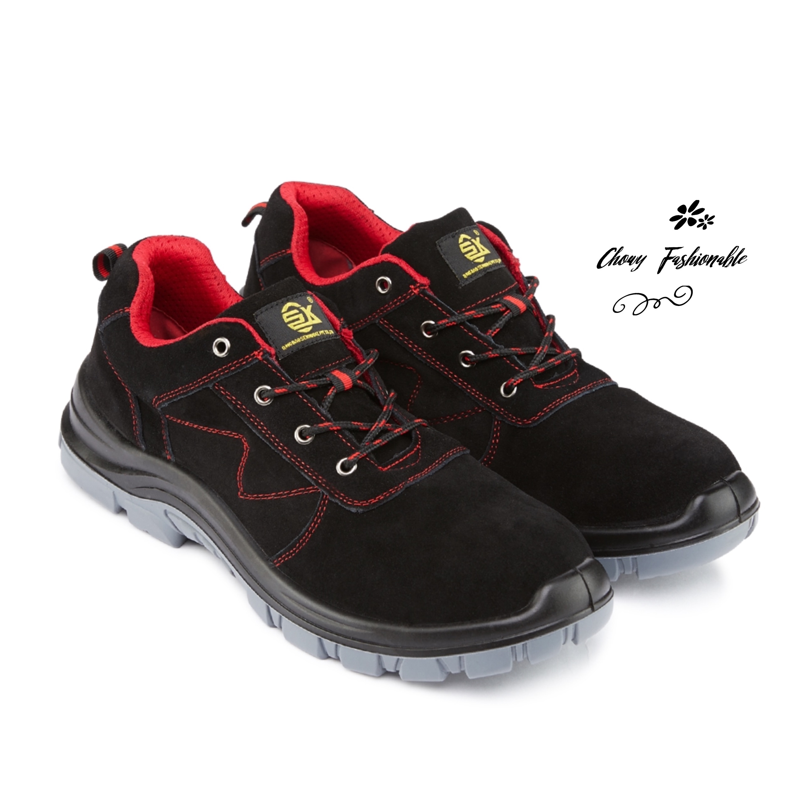 รองเท้าเซฟตี้ 48 49 50 Safety Composite Shoes เซฟตี้ไซส์ใหญ่ KR0992BL