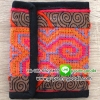 กระเป๋าสตางค์ใบสั้น กระเป๋าสตางค์ผ้าชาวเขา Upcycled