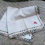 ผ้าเช็ดหน้าชาย แบรนด์เนม BURBERRY ผ้าดีมากกก