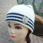หมวกไหมพรมเด็ก Mikihouse ขนสัตว์ 60% ใส่อุ่นมาก