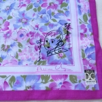 ผ้าเช็ดหน้า DESSINS CLAY ลายดอกไม้สวยหวาน