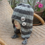 หมวกไหมพรมเด็ก GAP บุฟลีซข้างใน อุ่นมากๆ