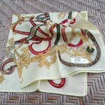 ผ้าเช็ดหน้า LANCEL ลายสวยผ้านุ่มมม