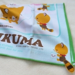 ผ้าเช็ดหน้า TENORIKUMA มีหางด้วย น่ารักมาก