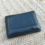 กระเป๋าใส่นามบัตร หนังแท้ hiroko koshino