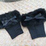 เฟอร์แต่งรองเท้าบู๊ทยาว (ของใหม่)