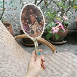 กระจกด้ามยาวสุดหรู สวยมากๆ แนวยุโรป /ของใหม่/