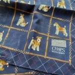 ผ้าเช็ดหน้า CHAPS ลายน้องหมา สวยมากกกกก