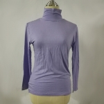 เสื้อฮีทเทคหญิง สีม่วงอ่อน FIBER HEAT Sz M-L