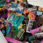 ผ้าผูกผม ผูกคอ 100% Silk Nicole Hiller สุดแฟชั่นผืนนี้ สวยมาก