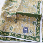 ผ้าเช็ดหน้าแฟชั่นญี่ปุ่น ลายดอกไม้ สีสวย ผ้านุ่มมม