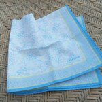 ผ้าเช็ดหน้า PLAYBOY ลายสวย สีเบาๆ หวานๆ