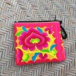 กระเป๋าปักชาวเขา ใส่เหรียญ ใส่ของจุกจิก (ของใหม่)