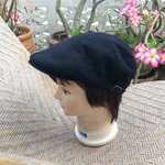 หมวก flat cap หมวกติงลี่ ผ้าขนสัตว์ ใส่กันหนาว