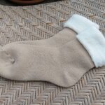 ถุงเท้าเนื้อฟูหนาใส่หน้าหนาว อุ่นมาก